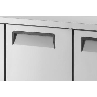 Dvoudveřový chladicí stůl s postranními jednotkami, Arktic, Kitchen Line, 166L, 230V/300W, 1200x600x(H)886mm | 233344